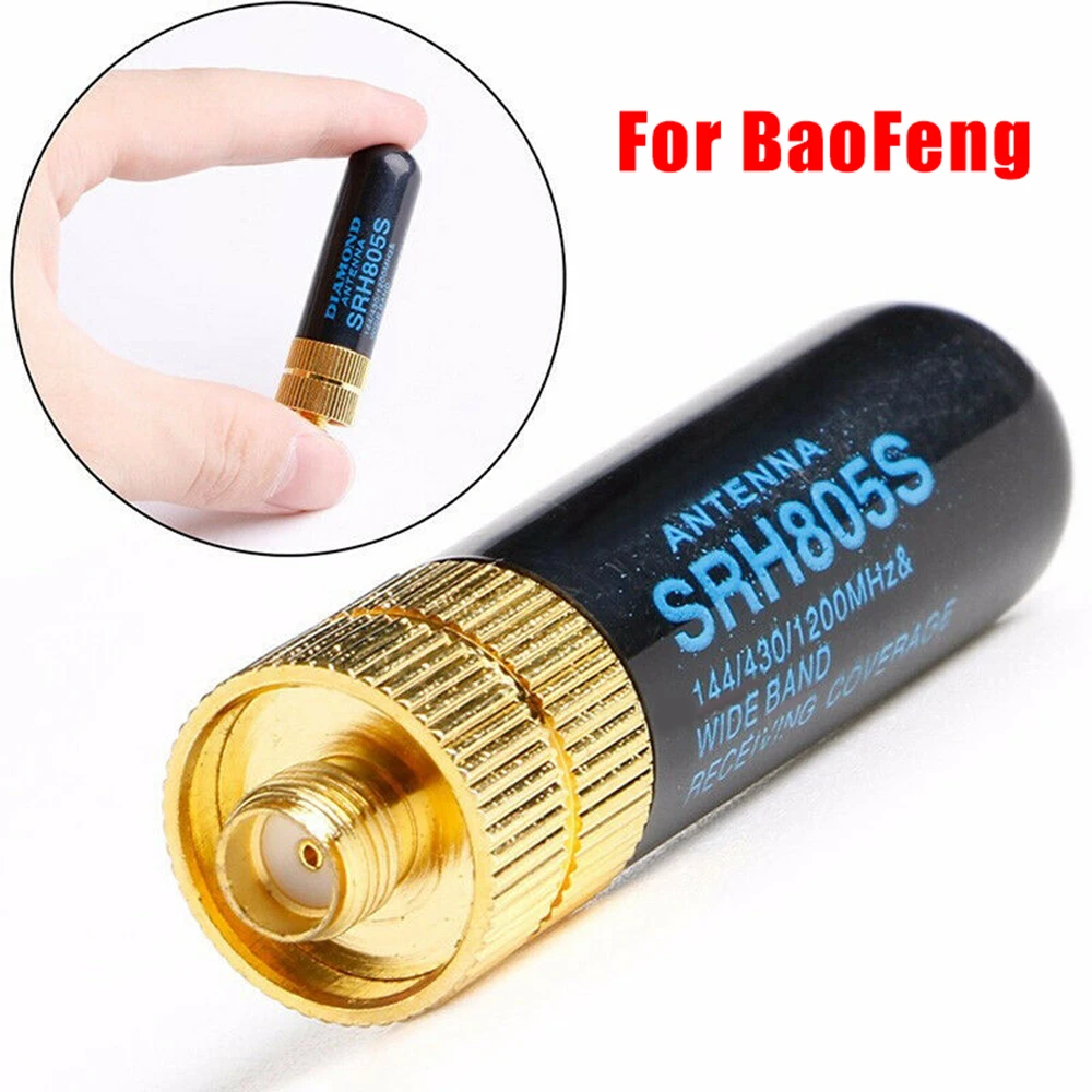 

10pcs SRH805S SMA-Female Dual Band VHF UHF Antenna For BaoFeng UV-5R Radio Brand New And High Quality