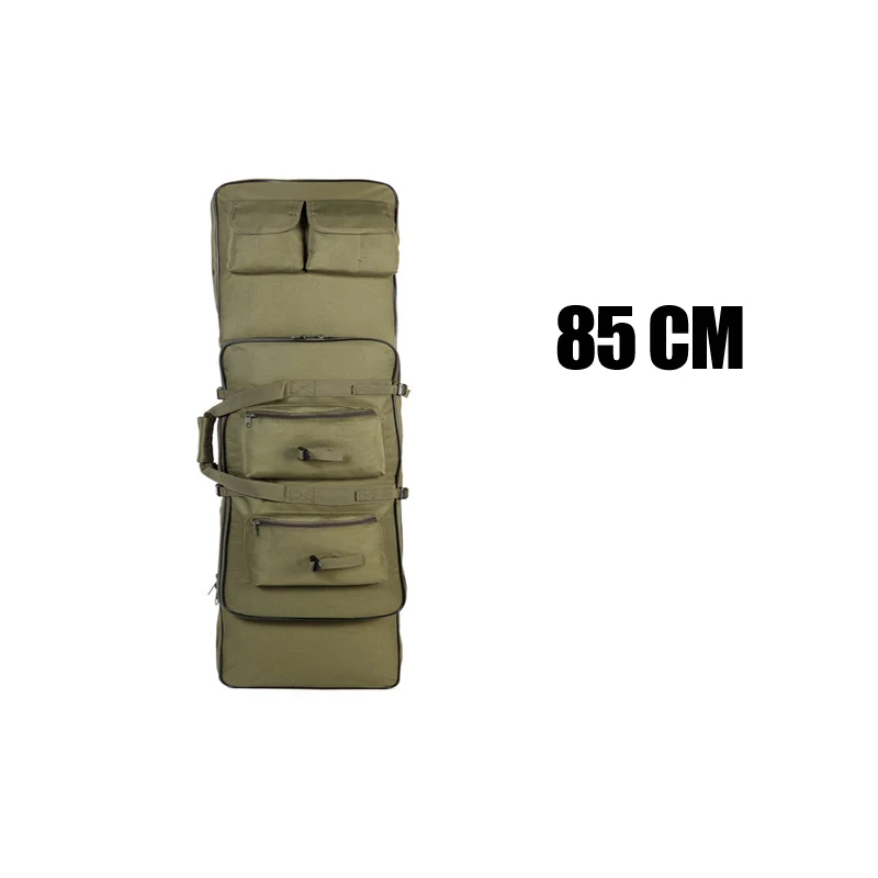 Green 85cm Охотничьи сумки 85 см/100 см/120 см тактическая винтовка для охоты чехол Военный Открытый нейлоновый охотничий рюкзак черная тактическая сумка для снаряжения - Цвет: Green 85cm