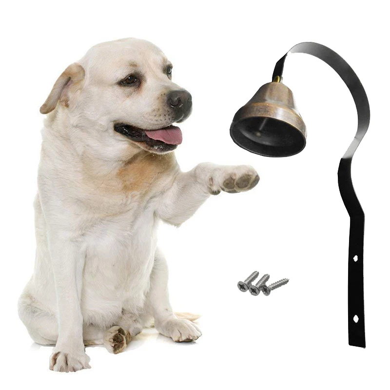 

Puppy Smart Antique Christmas Tinkle Bells Wall Mounted Potty Training Anti-Grab Door Doorbells for Pet Dog Interactive Toys