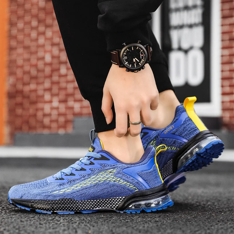 High Quality Mens Air Sneakers Breathable Mesh Marathon Running Shoes Men Athletic Sneakers Men Shoes Trainers zapatillas hombre