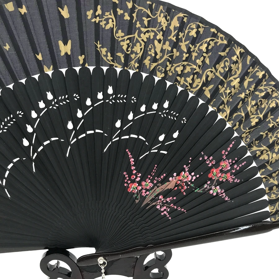 Бесплатная доставка 1 шт. высокое качество японский шелк Сакура картина складной