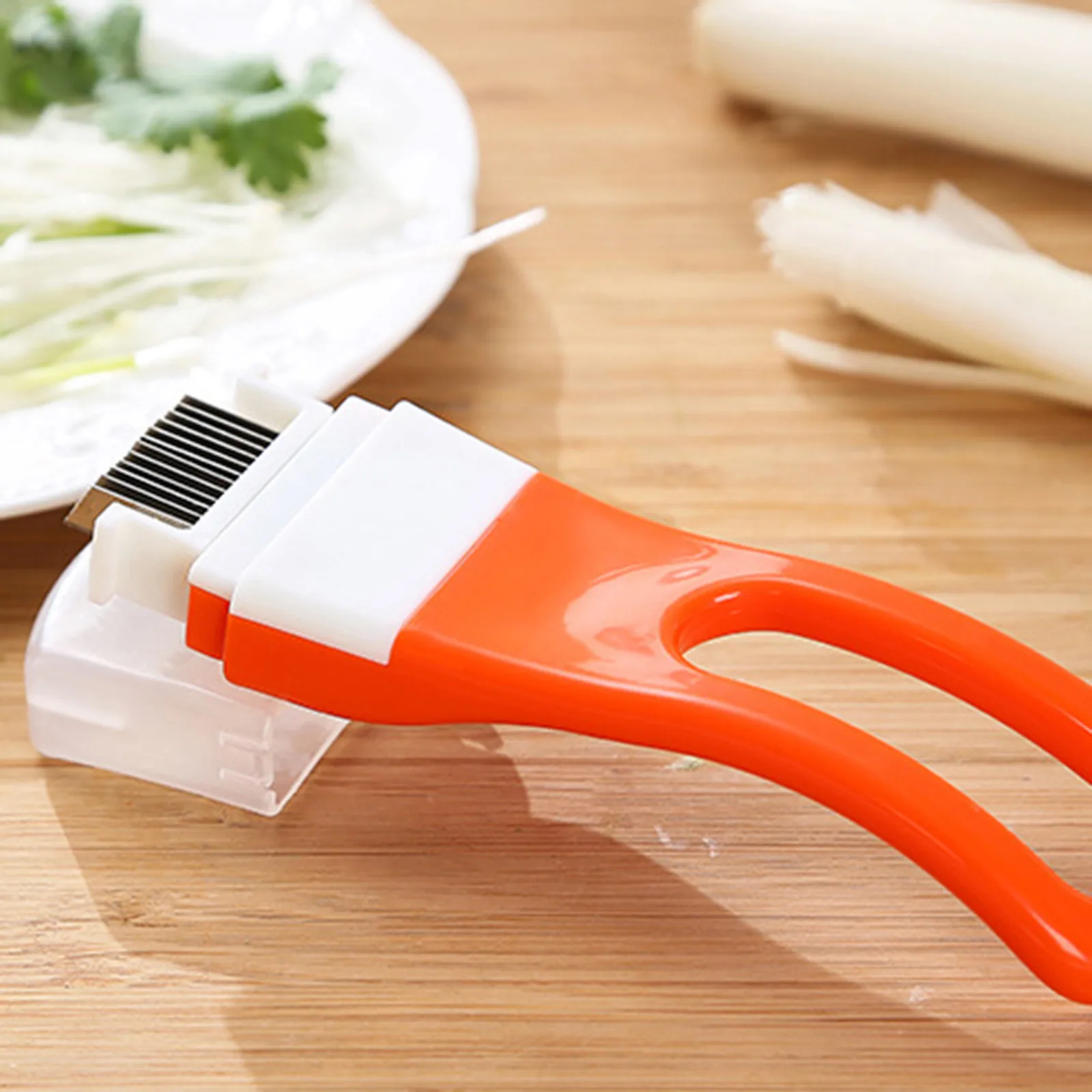 Нож для нарезки лука-шалот Лук Чеснок овощерезка резак лук чеснок помидор