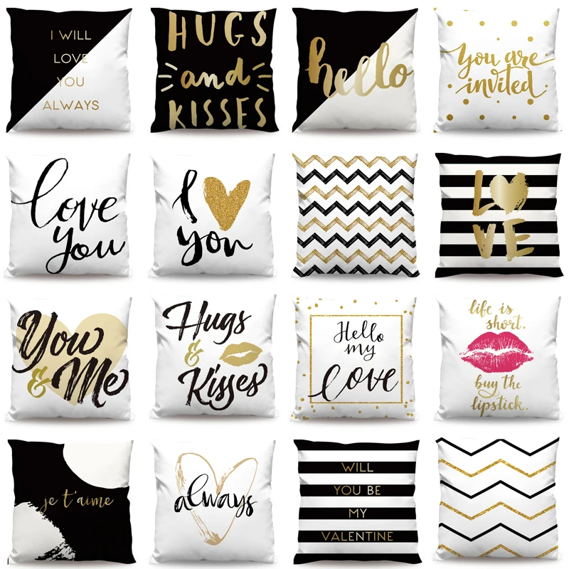 Чехол для подушки с Северными мотивами домашнее офисное кресло Кофейни