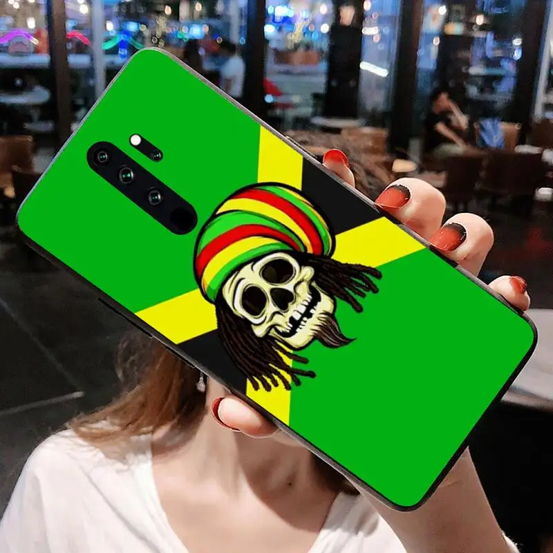 Jamaica флаг Ямайки для Redmi Note 9 8 8T 8A 7 6 6A Go Pro Max K20 K30 | Мобильные телефоны и аксессуары