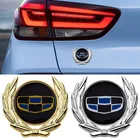 Для Geely Emgrand 7 X7 EC7 Atlas Boyue CK2 GC6 GC7 Atlas Boyue Эмблема багажника автомобиля значок боковое окно наклейка украшение