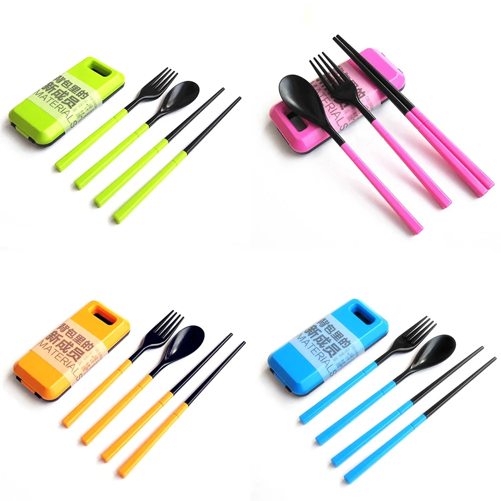 Набор столовых приборов из ПП зеленые складные столовые приборы | Спорт и