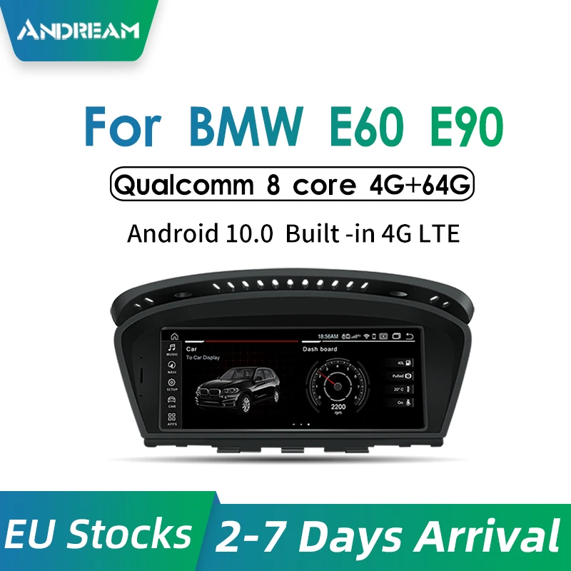 Android 10 0 GPS навигатор мультимедийный плеер Автомагнитола для BMW Series 5 E60 E61 E62 E63 E90 E91