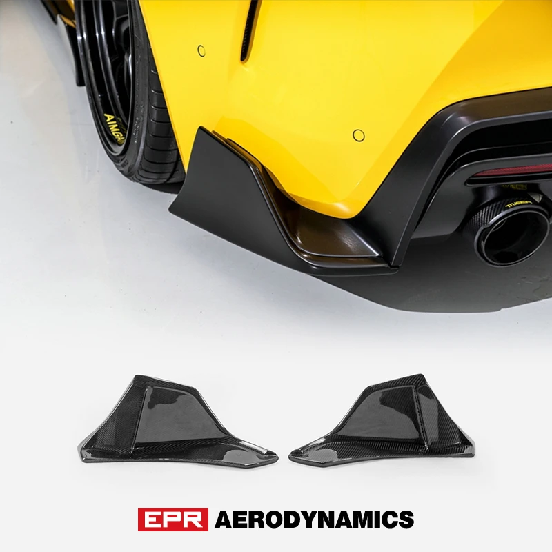 

Carbon Fiber Rear Bumper Spat Addon Splitter Set Drift Kit Fit for Toyota 2019 on New Supra A90 Car-styling AGN Type
