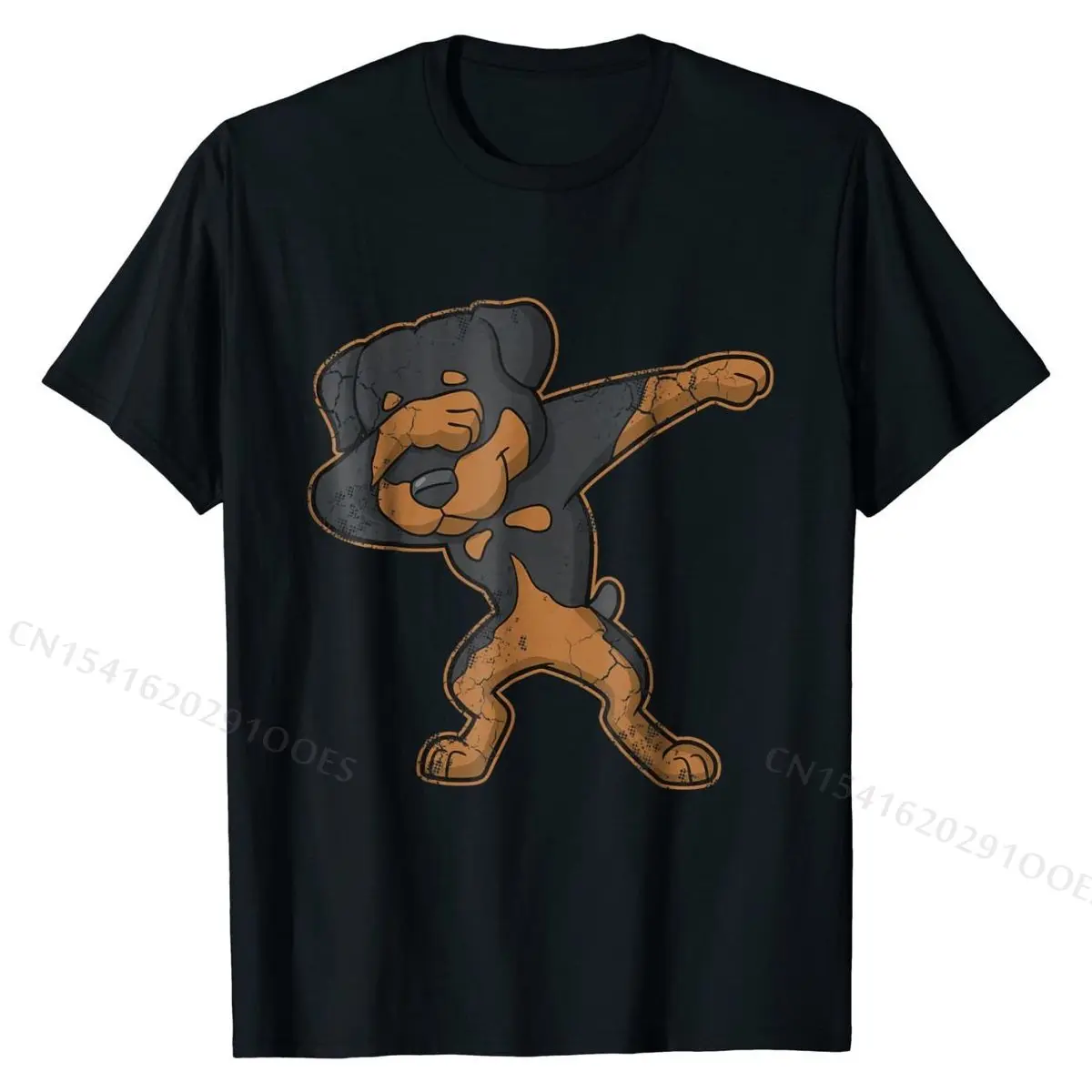 

Футболка для танцев Dabbing Rottweiler Dab Dog, топы, футболки, облегающие простые Стильные хлопковые мужские футболки, простой стиль