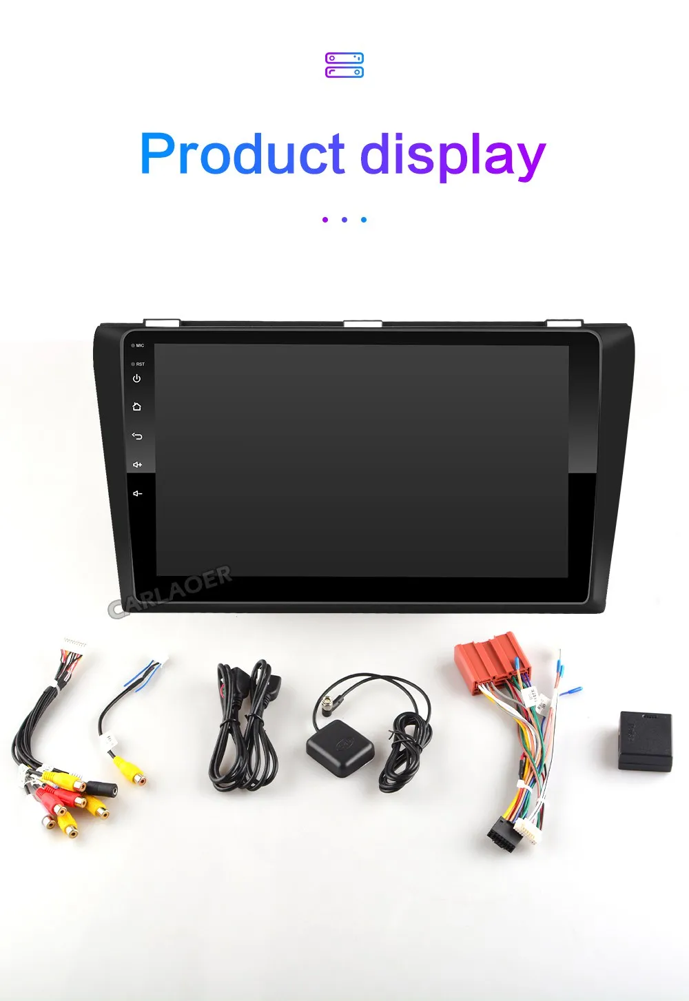 4G+ 32G Android 8,1 Автомагнитола для Mazda 3 2004-2013 maxx axel Wifi авто стерео Автомобильная dvd-навигационная система стерео Мультимедийный Плеер