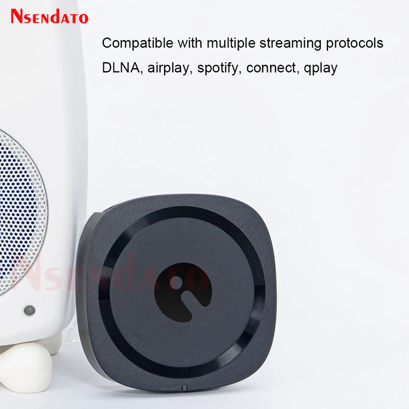 Аудиоадаптер Audiocast Pro M50 для DLNA Airplay беспроводной Wi-Fi Bluetooth 5 0 музыкальный аудио