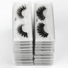 LANJINGLIN оптовая продажа 1020304050100 пар объемных 3d искусственных норковых ресниц натуральные длинные накладные ресницы толстые пушистые объемные ресницы