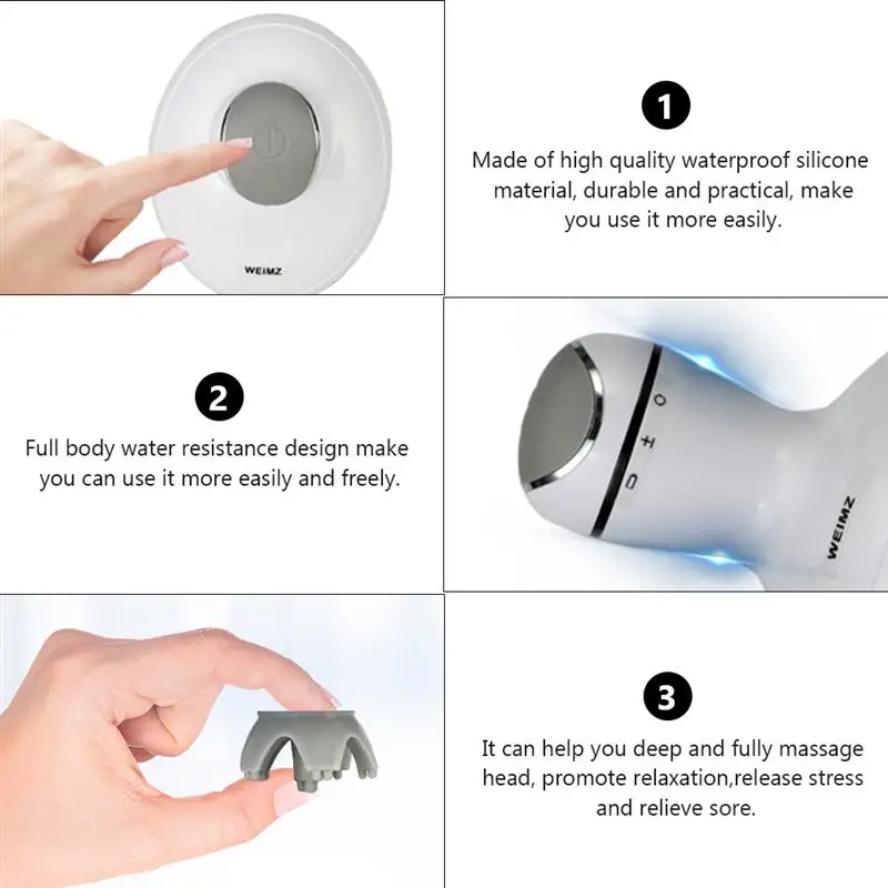 

1 Pc Massaging Claw Scalp Relax Massager for Home Gift Massage