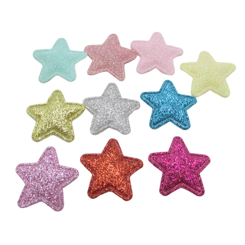 50 звёзд блестящие нашивки пятиконечные Звездные игрушки для одежды