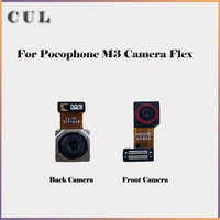 original camera for poco m3 front back camera rear main lens flex cable camera for xiaomi poco m3 camera
