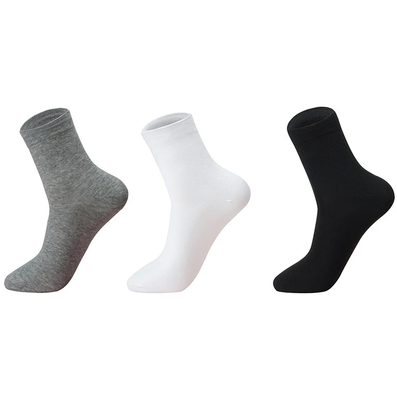 

ZARE Men's Cotton Socks New Style Black Business Men Socks Soft Breathable Summer Winter for Male Plus Size A1 C25