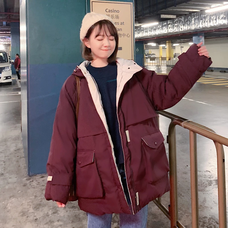 Женская длинная парка с капюшоном в стиле сафари модная зимняя плотная куртка