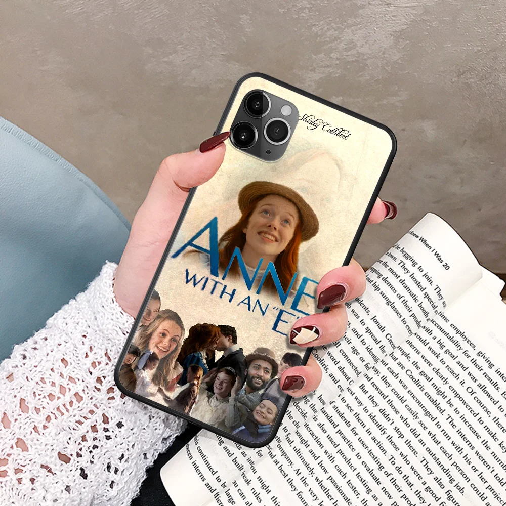 

Anne with an E TV Phone Case For IPhone 5 5S SE 5C 6 6S 7 8 Plus X XS XR 11 12 Mini Pro Max 2020 black Bumper Luxury Coque