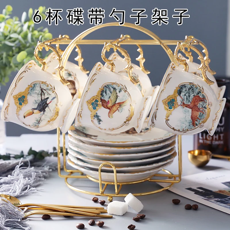 Кофейная чашка в европейском стиле креативная домашняя керамическая кружка для