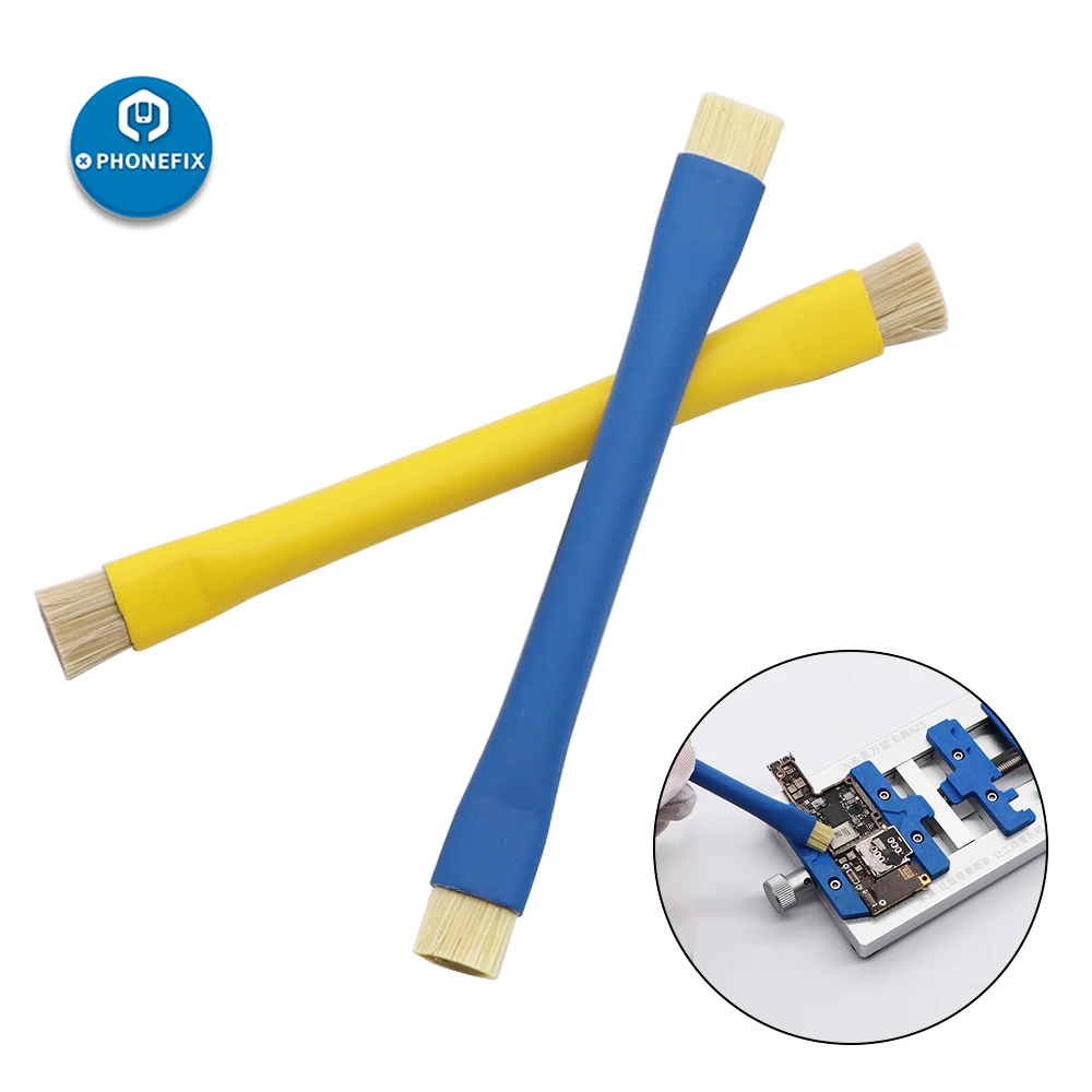 Антистатическая щетка с двумя головками пыли Чистящая Щетка для Мобильный