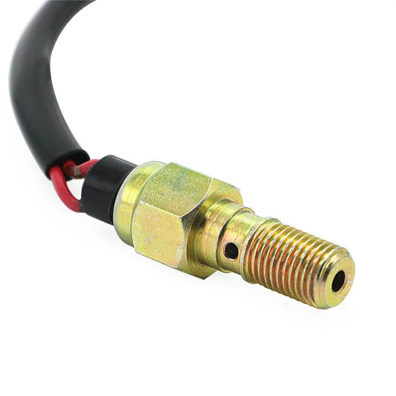 

BL775-03CH Motorcycle Brake Light Banjo Bolt Screw With Built-In Pressure Switch 3/8"-24 Motorcycle Accessories