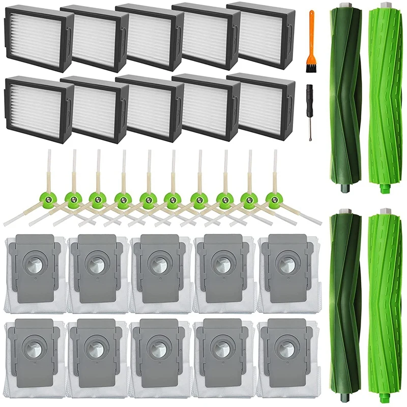 

I7 Replacement Parts Compatible for Roomba I7 Series, I7, I7+, I3, I6+, I8, I8+, E5, E6, E7 Vacuum Cleaner Accessories