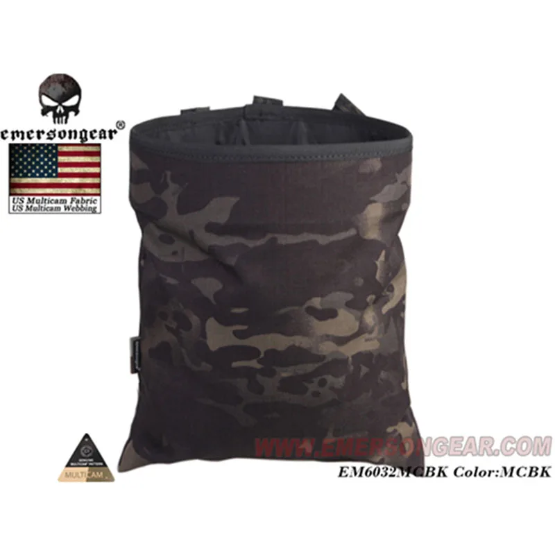 MCBK Emerson gear тактический висячий чехол CQC Складная Сумка-самосвал MOLLE утилита Органайзер охотничий EDC поясной чехол военный страйкбол снаряжение - Цвет: MCBK