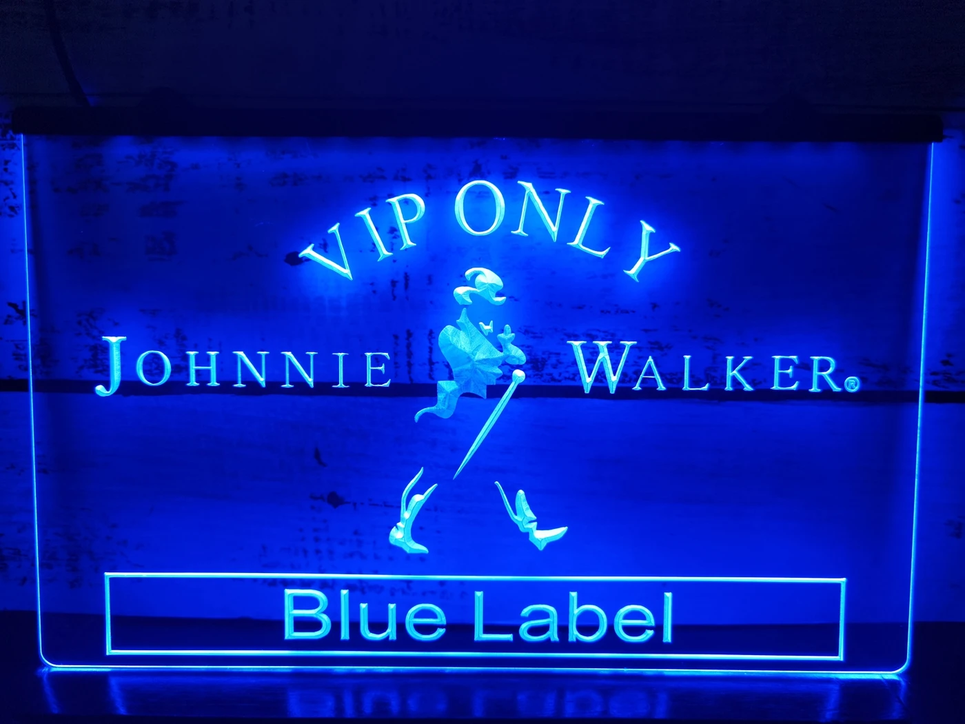 480 Vip только Johnnie Walker синяя этикетка светодиодный неоновый Световой знак | Дом и