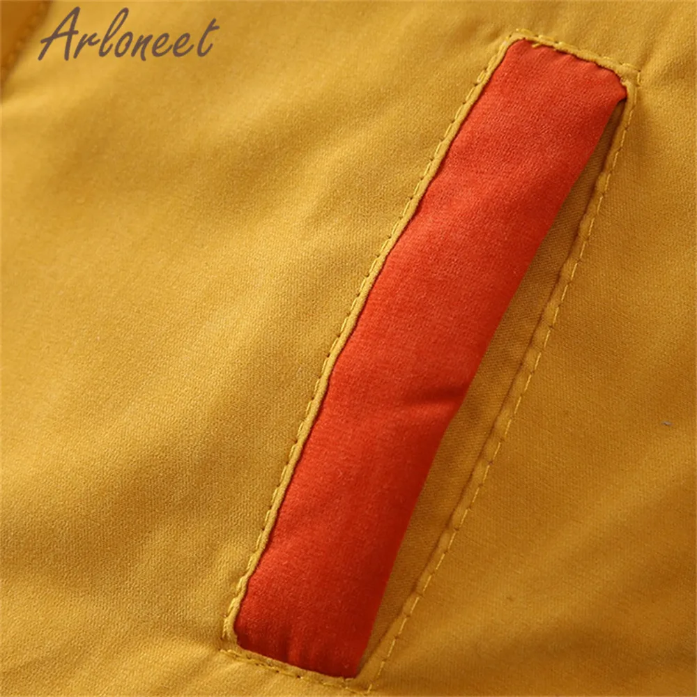 ARLONEET/пальто с героями мультфильмов; пальто с капюшоном для маленьких девочек; зимнее плотное пальто для мальчиков; куртка на пуговицах; Верхняя одежда с принтом медведя; детская парка
