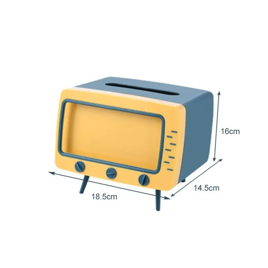 

Creative TV tissue box household kitchen tissue storage box living room drawers home mobile phone rack