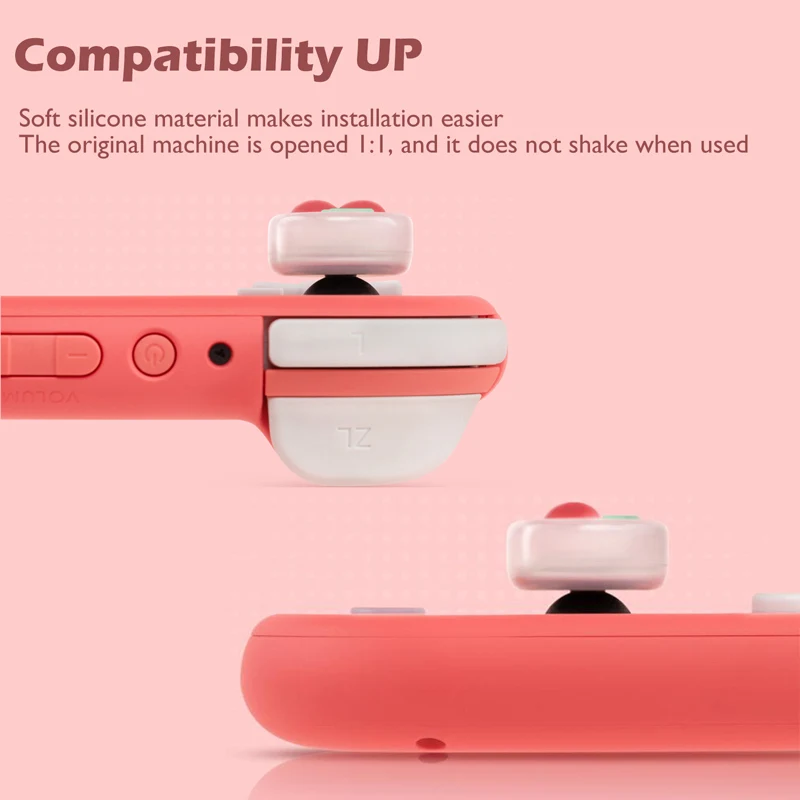 Фруктовый колпачок для захвата большими пальцами Nintendo Switch крышка джойстика