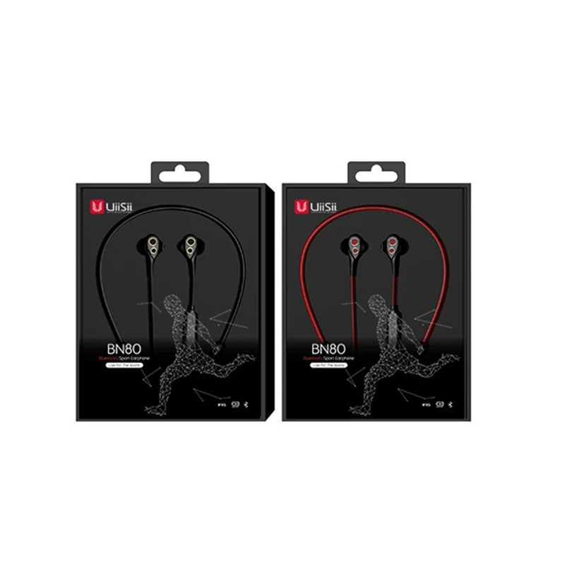 Uiisii BN80 bluetooth наушники двойной Динамический драйвер с функцией превосходной