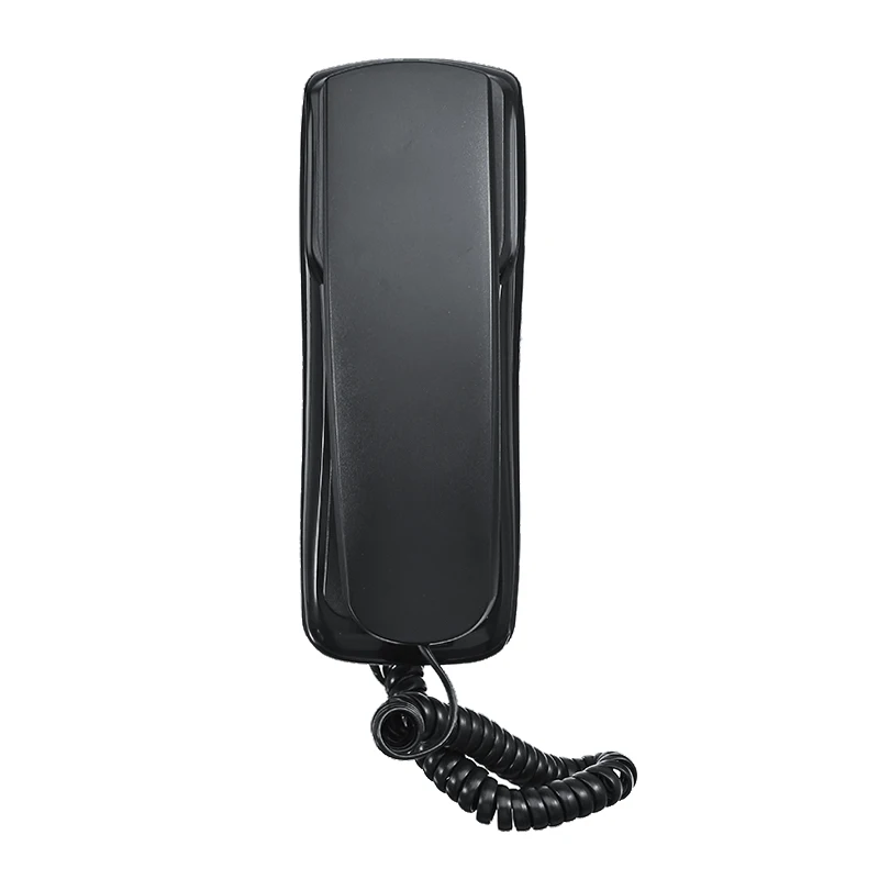 new arrival mini phone landline telephone wired hanging telephone desktop suitable for business phone home office telephone free global shipping