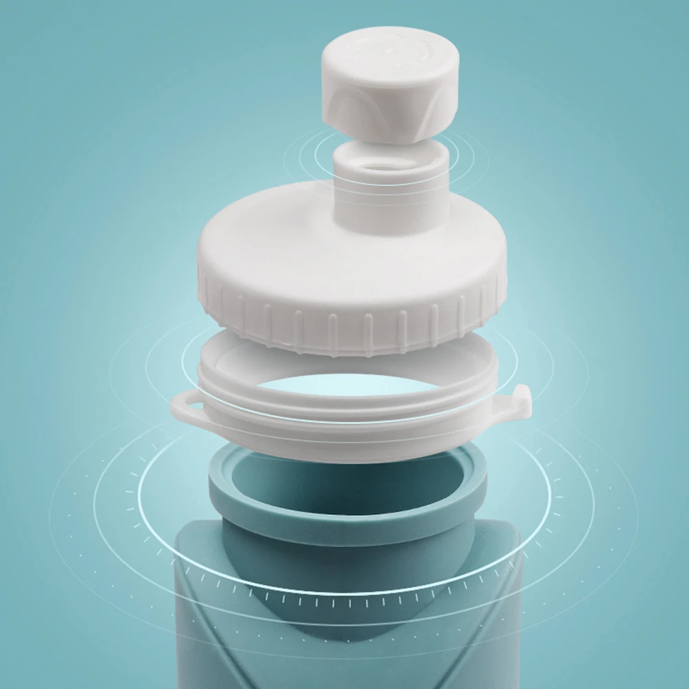 

Mini Portable Water Bottles Folding Silicone Collapsible Travel Drinkware