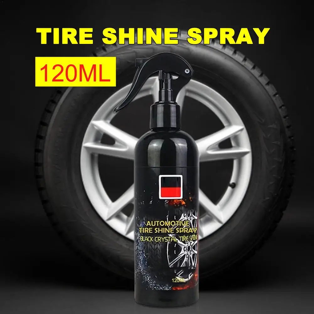 

Car Tire Shine Spray Wheel Tire Rust Removing Polishing Care Cleaner Tire Brightening Spray Cleaner Preventing Rapid Tire Aging