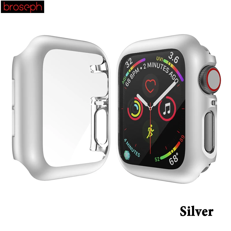 Чехол для экрана для Apple Watch Band Series 4 iWatch Band 44 мм 40 мм покрытие полное покрытие корпус бампер часы аксессуары