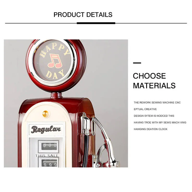 Ретро модель танкера музыкальная шкатулка украшение для дома пластиковый ручной