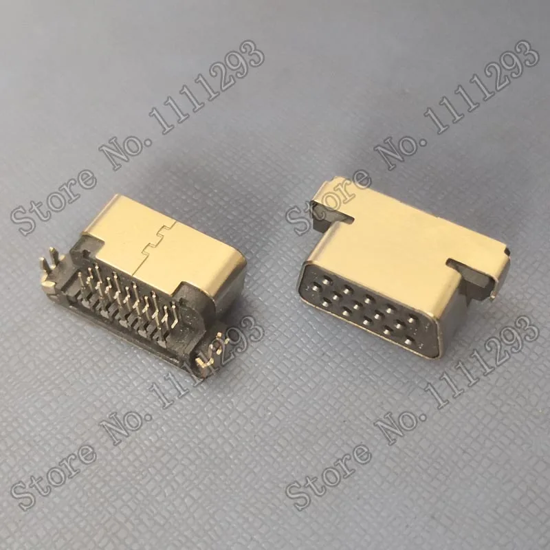 5 шт./Лот разъем VGA фоторазъем 15P F R/A DIP ДЛЯ Lenovo Samsung HP Dell и т. Д. порт CRT для ноутбука|jack