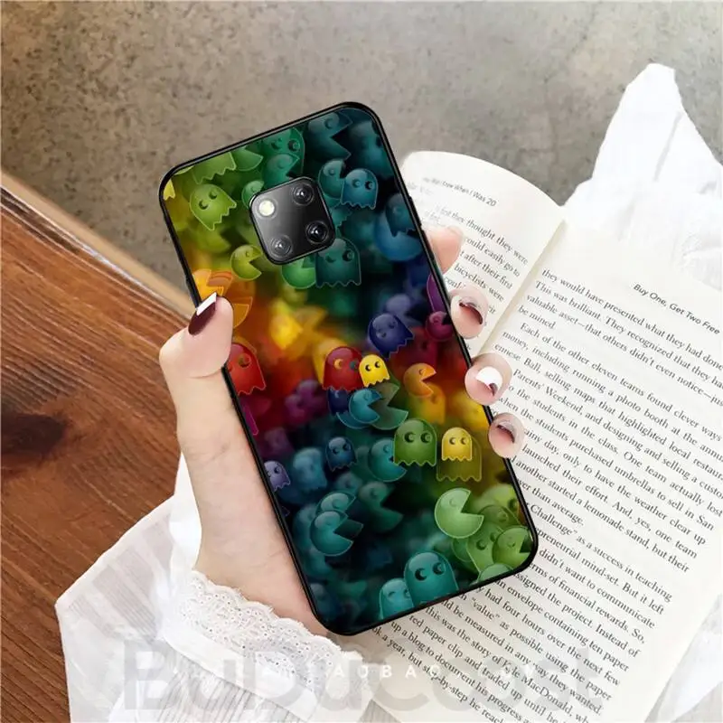 

Game Pacman Pac Man Eating Phone Case Cover for huawei mate 9 10 20 30 pro lite X Y5 6 7 9 prime Enjoy 7