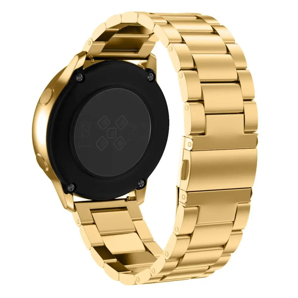Браслет из нержавеющей стали для Samsung Galaxy Watch Active 2 40/40 мм роскошный браслет под