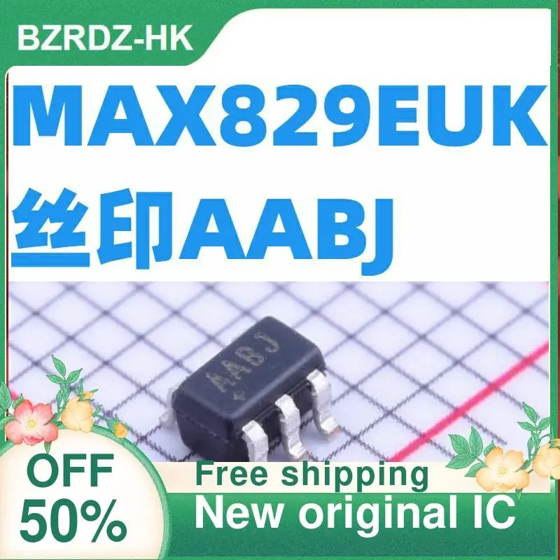 

1-20PCS MAX829EUK MAX829 AABJ SOT23/5L MAX New original IC Adjustable switching regulator