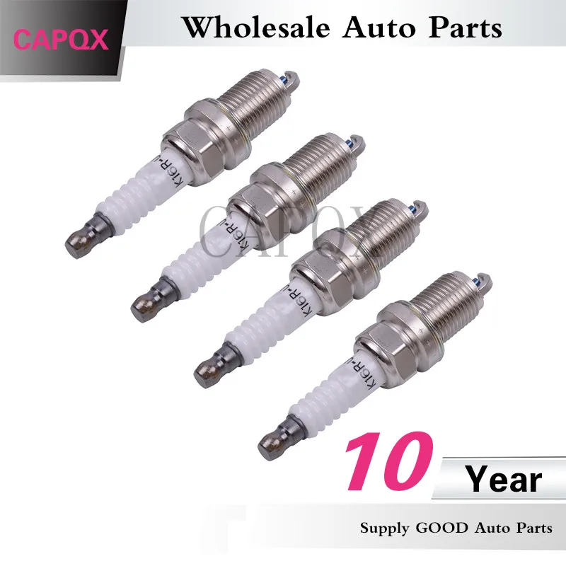 CAPQX 4 шт. иридиевая Свеча зажигания 90919 01176 K16R U для YARIS ECHO VIOS COROLLA PREVIA HILUX 4runner LAND CRUISER