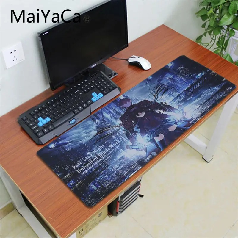 

MaiYaCa Fate Stay Night anime Pad Game Mousepad Big Promotion Russia gaming mouse pad xl Keyboard Laptop PC notebook desk pad