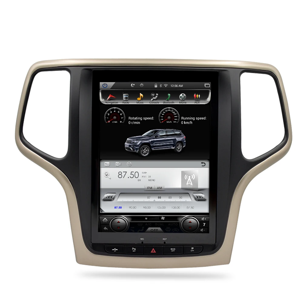 10 4 вертикальный экран Android 7 1 автомобильный DVD GPS ГЛОНАСС навигация радио плеер