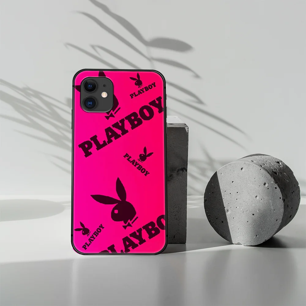 

Fashion luxury brand Rabbit head Phone Case Cover Hull For iphone 5 5s se 2020 6 6s 7 8 12 mini plus X XS XR 11 PRO MAX black