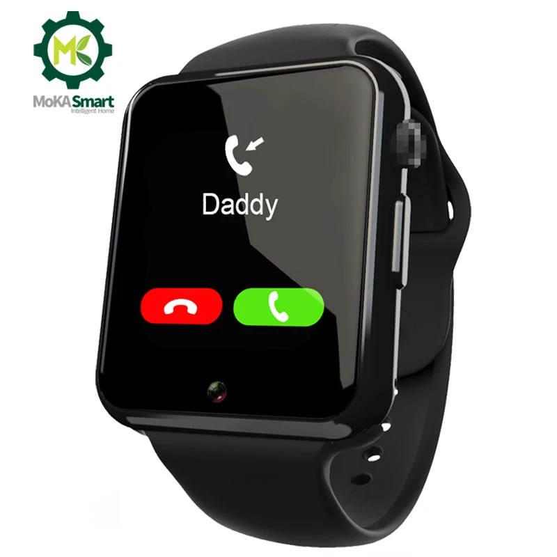 

MOKA Smart Watch Support Independent Call SIM Card Sports Pedometer with Camera Message Notification Smartwatch Kids Men Women