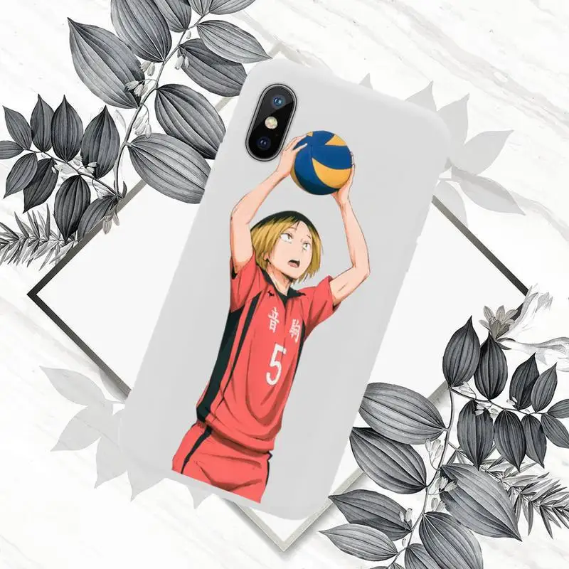 

Kenma Kozume of Haikyuu!! Phone Case White Candy Color for iPhone 11 12 mini pro XS MAX 8 7 6 6S Plus X SE 2020 XR