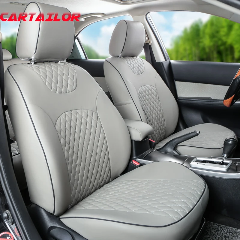 

CARTAILOR PU leather cover seats for Renault Megane car seat covers interior accessirues set black decorative cushions supports