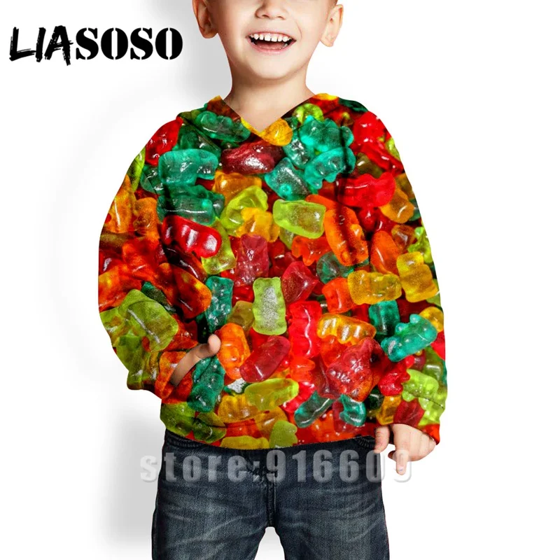 Толстовка с капюшоном 3D принтом рок группы для женщин и мужчин аниме детей