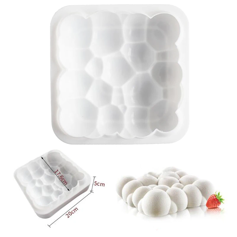 Художественная форма для украшения торта 3D силиконовые формы инструменты